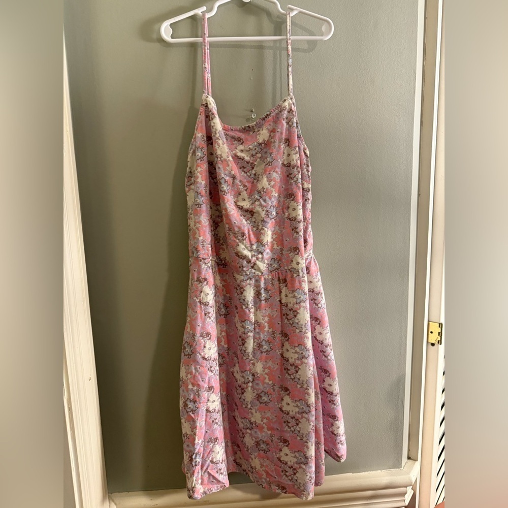 Abound Pink Floral Dress